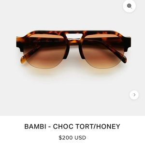 VEHLA- BAMBI - CHOC TORT/HONEY sunglasses